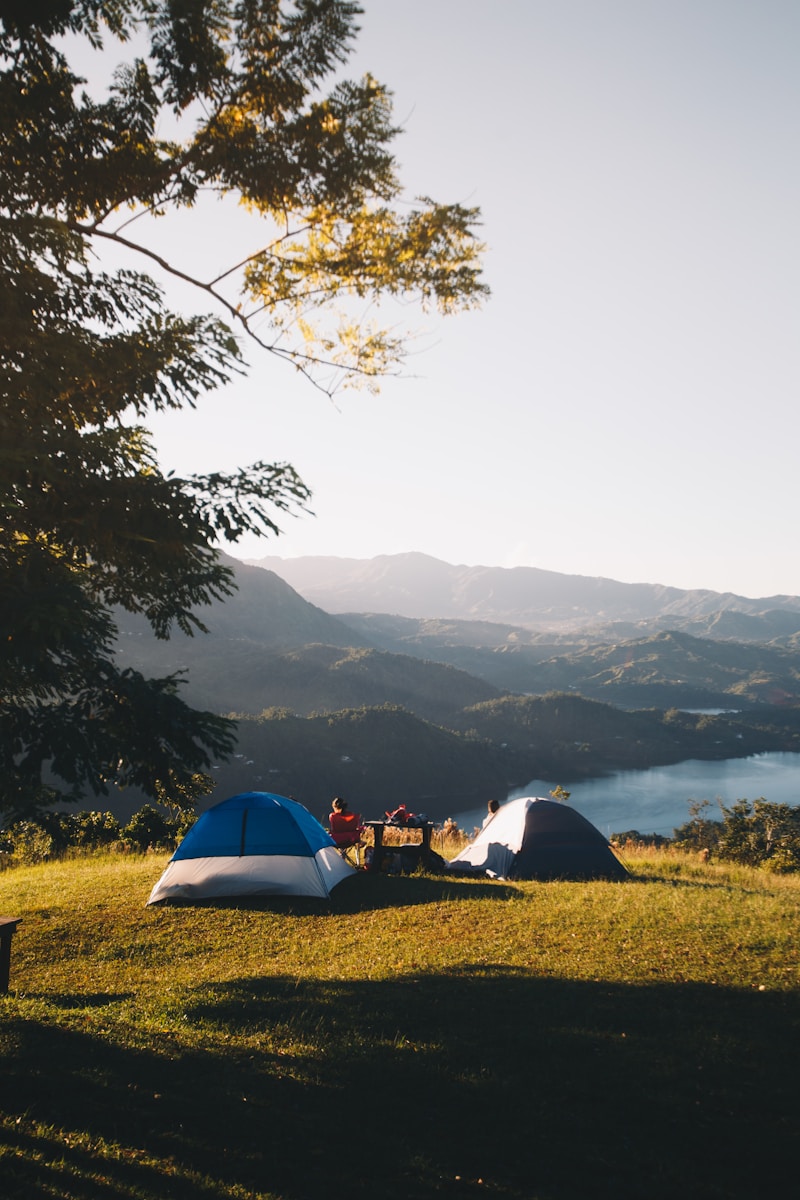 camping en campagne loin des villes